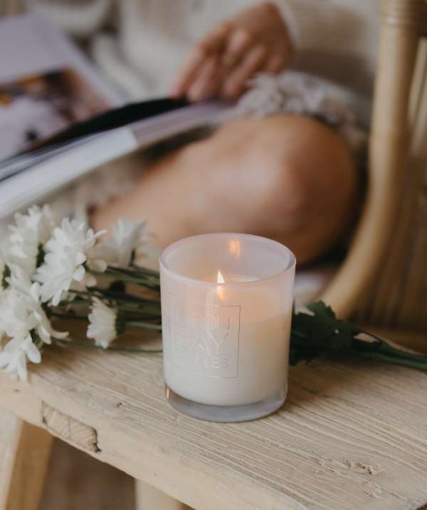 Beach Holiday (cedar-leaf, teak, rosemary, lemon and neroli) Large 50 Hour Pure Soy Candle