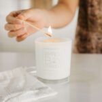 Uplift (100% essential oils of lemongrass, peppermint, grapefruit, clary sage, bergamot, aniseed) Large 50 Hour Pure Soy Candle