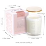 Enrich 50 hour candle measurements