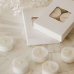 Unscented Pure Soy Wax Tea Light Candles - Set Of 6 | Coupons Excluded