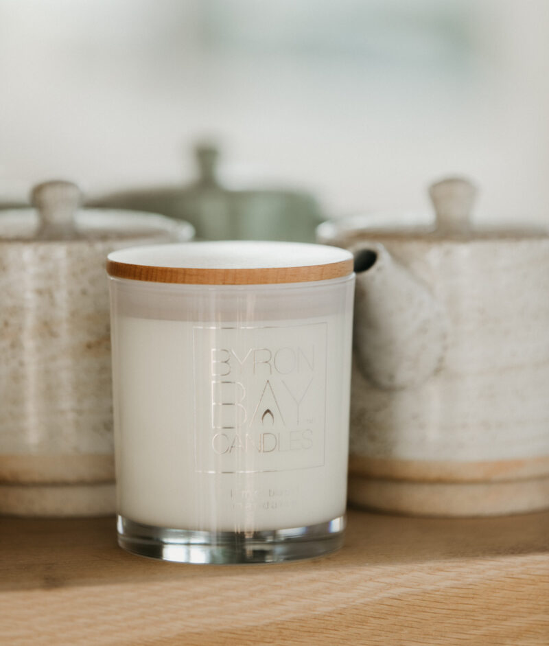 Lemongrass & Patchouli Essential oils Large 50 hour Candle