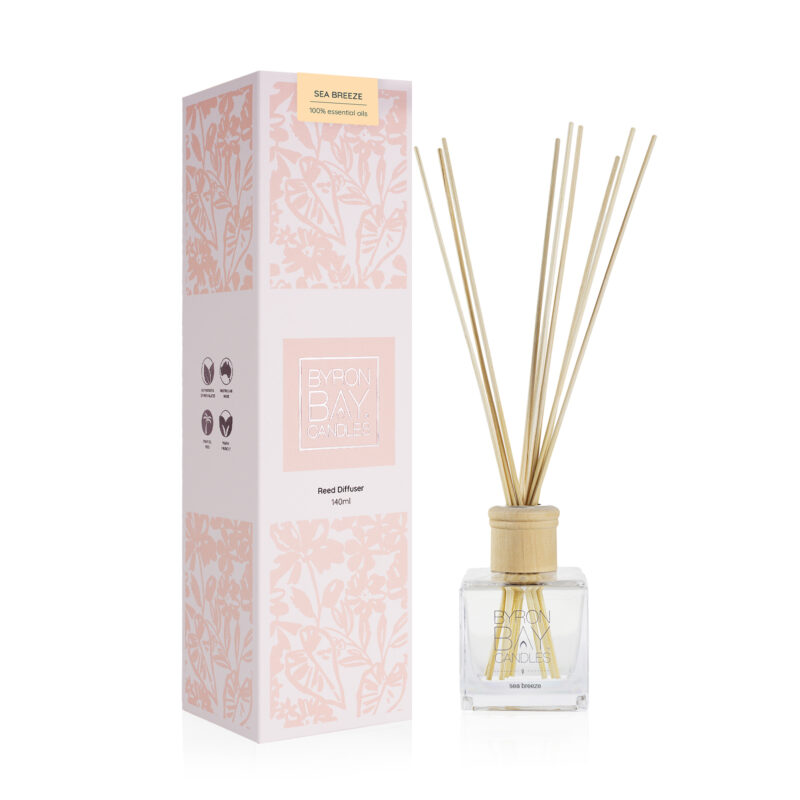 Sea Breeze Reed Diffuser Byron Bay Candles