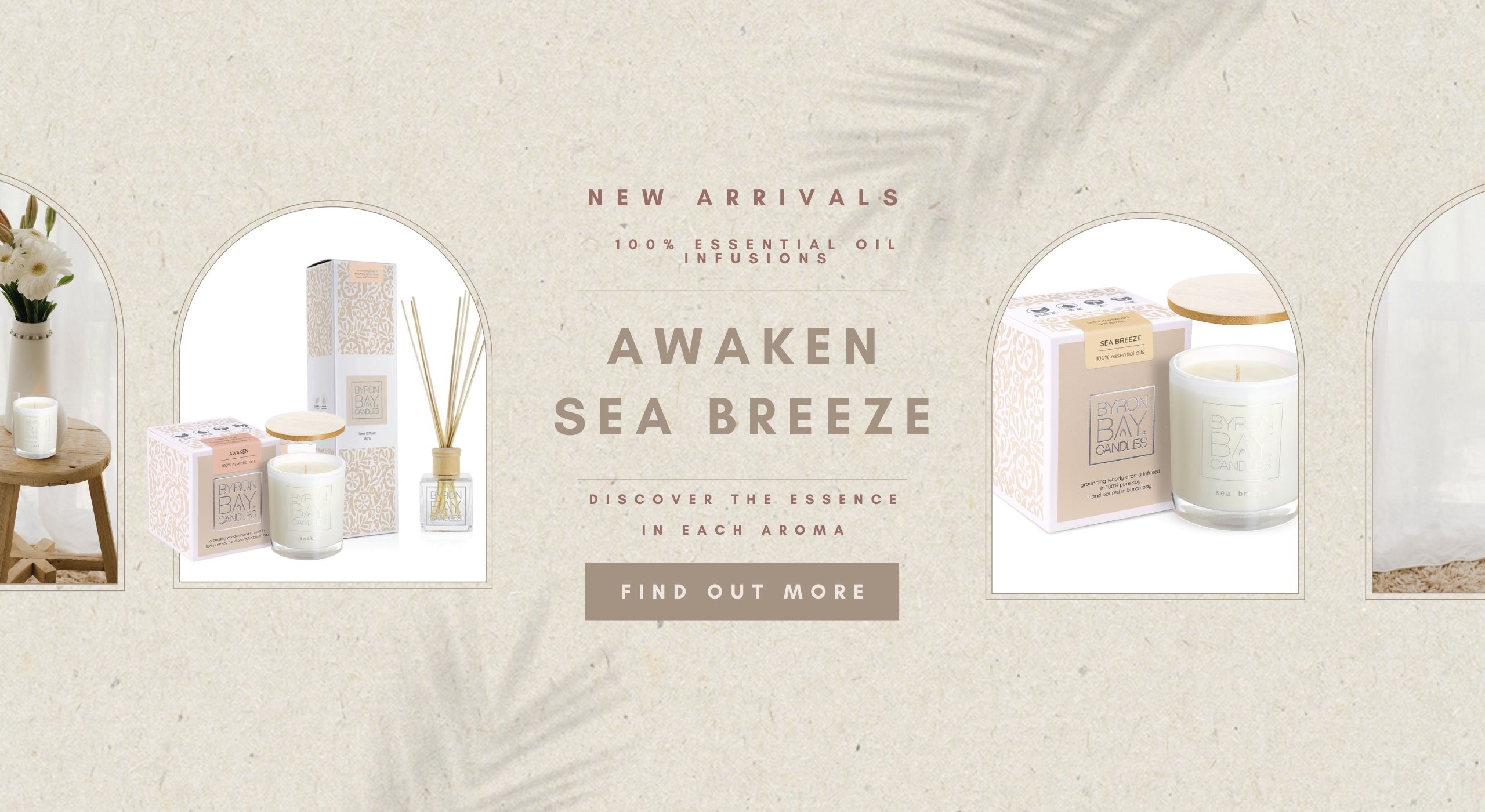 New Awaken and Sea Breeze candles