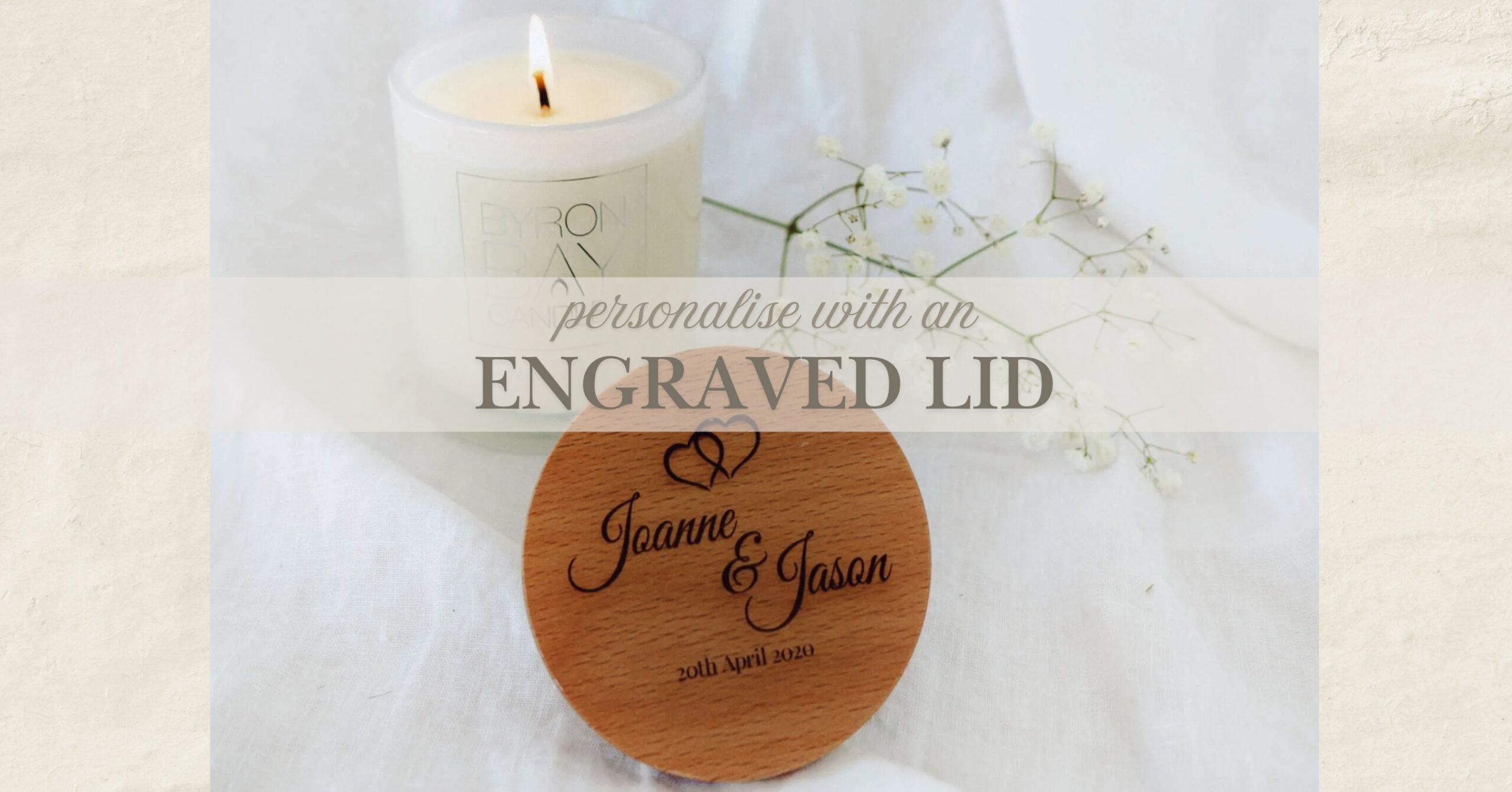 Personalise with engraving